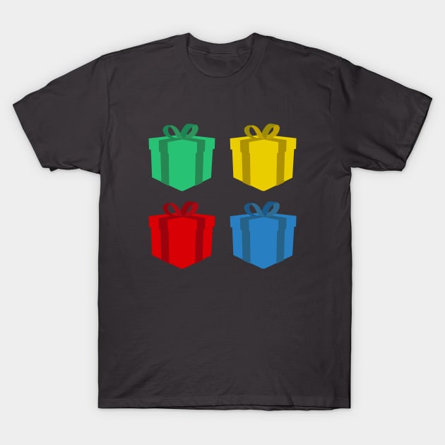 Colorful gift boxes T-Shirt by DiegoCarvalho